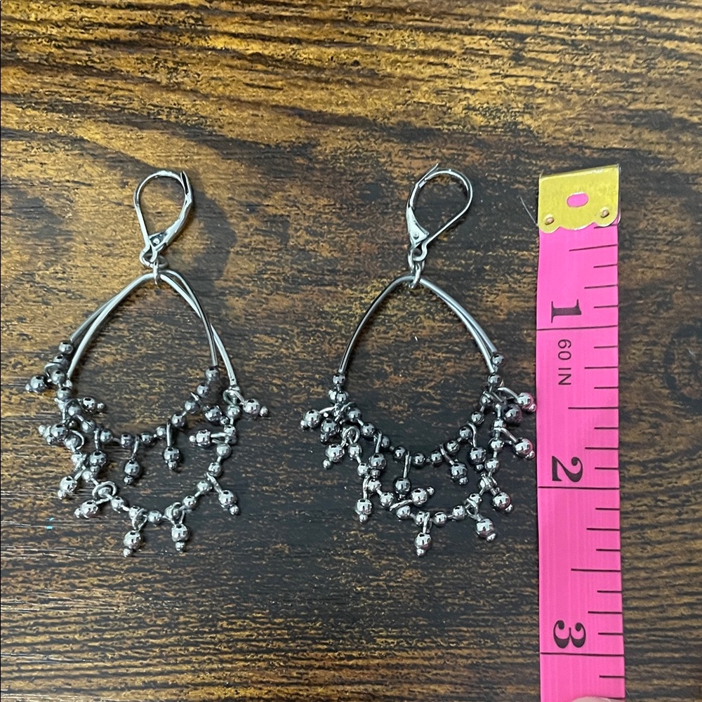 Elegant Silver Dangle Earrings